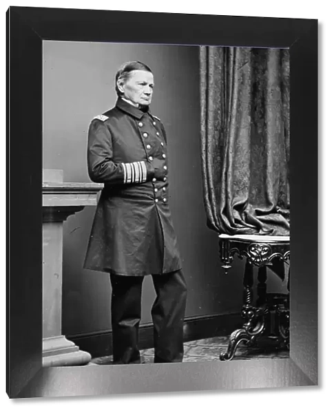 Admiral Jsoeph Smith, US Navy, between 1855 and 1865. Creator: Unknown