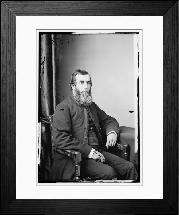 Framed Print : Rev. A. D. Cole, between 1855 and 1865. Creator: Unknown Framed Print : Rev. A. D. Cole, between 1855 and 1865. Creator: Unknown