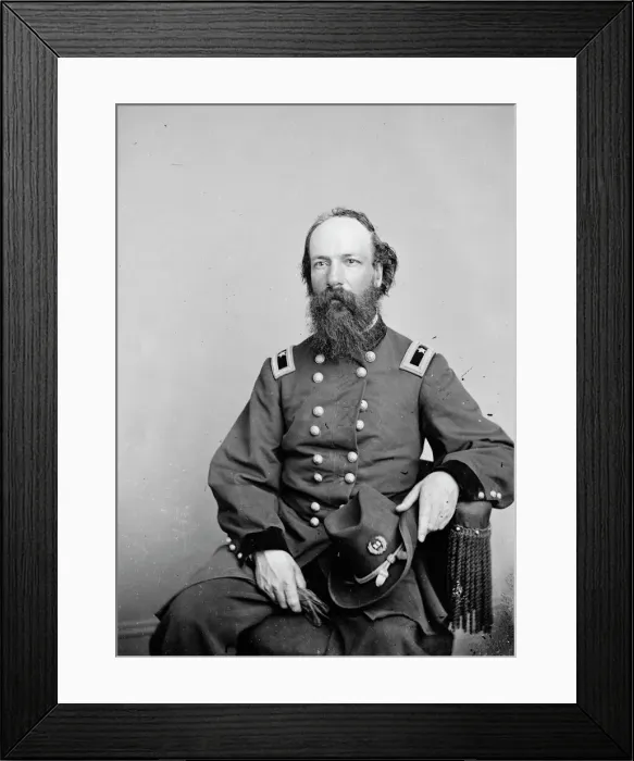Framed Print : General John Wallace Fuller, between 1855 and 1865. Creator: Unknown Framed Print : General John Wallace Fuller, between 1855 and 1865. Creator: Unknown