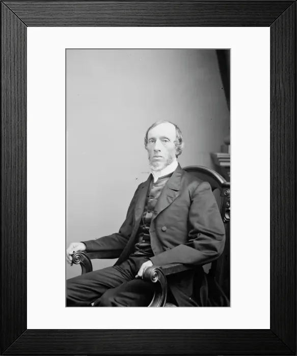 Framed Print : Bishop Alfred Lee of Delaware, between 1855 and 1865. Creator: Unknown Framed Print : Bishop Alfred Lee of Delaware, between 1855 and 1865. Creator: Unknown
