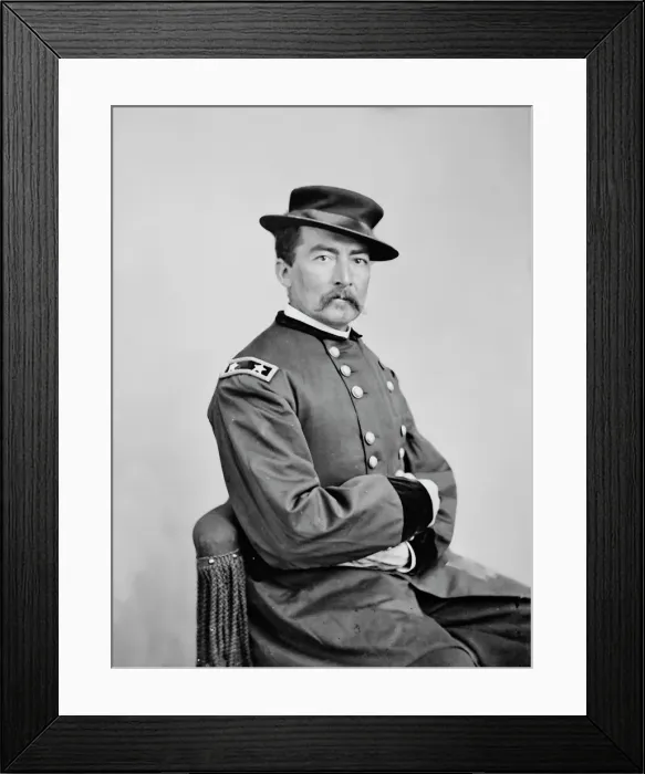 Framed Print : General Philip Henry Sheridan, 1864. Creator: Unknown Framed Print : General Philip Henry Sheridan, 1864. Creator: Unknown