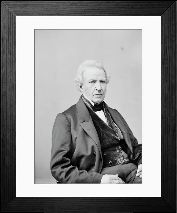 Framed Print : Judge J. M. Wayne, between 1855 and 1865. Creator: Unknown Framed Print : Judge J. M. Wayne, between 1855 and 1865. Creator: Unknown