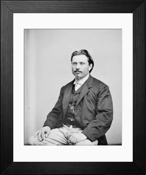Framed Print : Carlo Orlandine?, between 1855 and 1865. Creator: Unknown Framed Print : Carlo Orlandine?, between 1855 and 1865. Creator: Unknown
