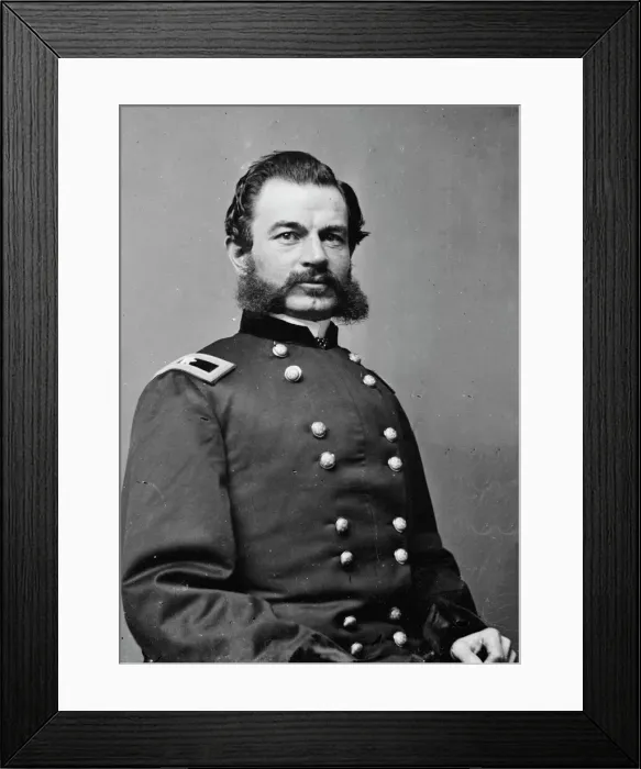 Framed Print : General Alfred Thomas Archimedes Torbert, between 1855 and 1865. Creator: Unknown Framed Print : General Alfred Thomas Archimedes Torbert, between 1855 and 1865. Creator: Unknown