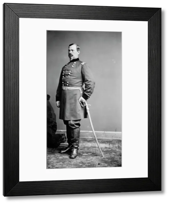 Framed Print : General Irvin McDowell, between 1855 and 1865. Creator: Unknown Framed Print : General Irvin McDowell, between 1855 and 1865. Creator: Unknown