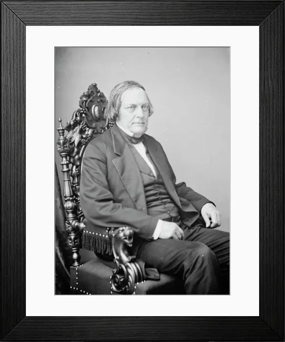 Framed Print : Ira Harris of New York, between 1855 and 1865. Creator: Unknown