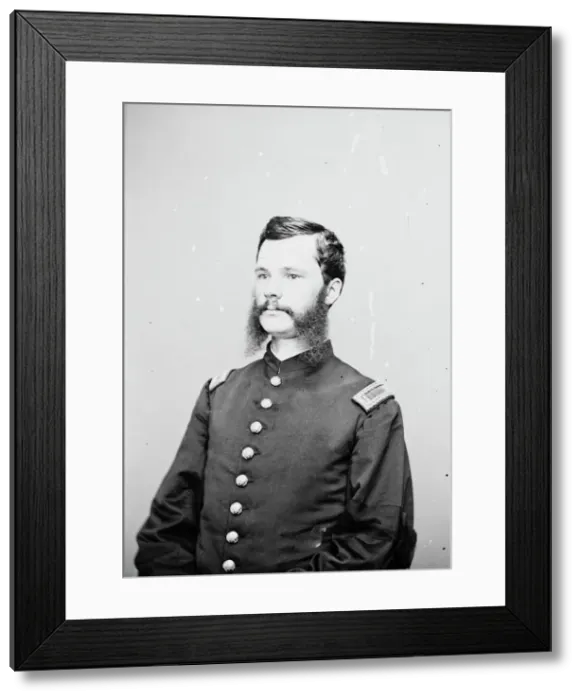 Framed Print : Lieutenant W. H. Bingham, US Army, between 1855 and 1865. Creator: Unknown Framed Print : Lieutenant W. H. Bingham, US Army, between 1855 and 1865. Creator: Unknown