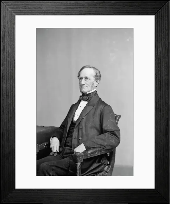 Framed Print : H. B. Ingraham, between 1855 and 1865. Creator: Unknown Framed Print : H. B. Ingraham, between 1855 and 1865. Creator: Unknown