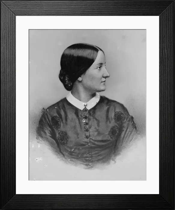 Framed Print : Carlotta Patti, between 1855 and 1865. Creator: Unknown Framed Print : Carlotta Patti, between 1855 and 1865. Creator: Unknown