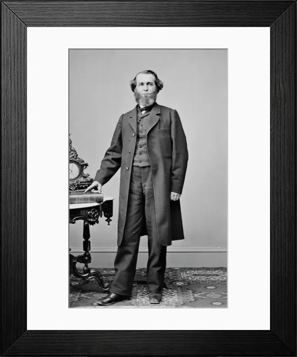 Framed Print : James Cameron Allen, between 1855 and 1865. Creator: Unknown Framed Print : James Cameron Allen, between 1855 and 1865. Creator: Unknown