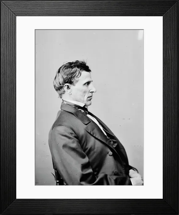 Framed Print : Giles Waldo Hotchkiss, between 1855 and 1865. Creator: Unknown Framed Print : Giles Waldo Hotchkiss, between 1855 and 1865. Creator: Unknown