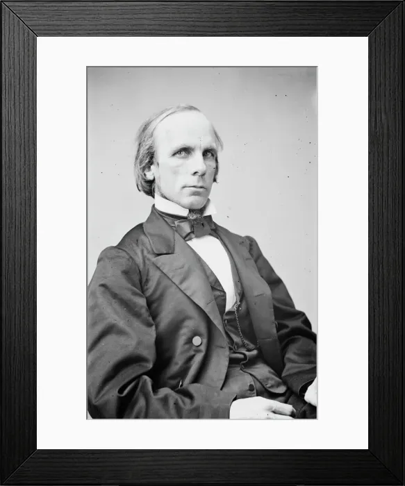 Framed Print : Rev. William Greenough Thayer Shedd, between 1855 and 1865. Creator: Unknown Framed Print : Rev. William Greenough Thayer Shedd, between 1855 and 1865. Creator: Unknown