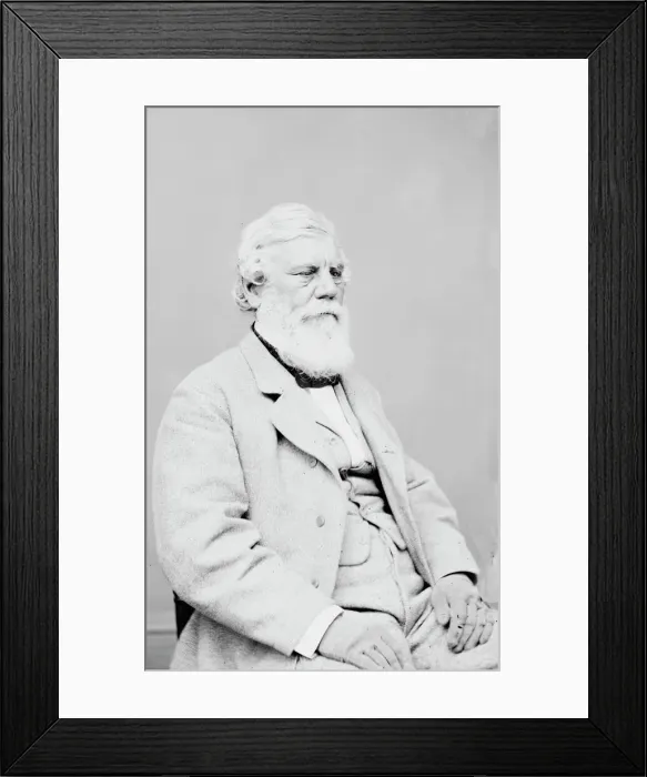 Framed Print : William Aiken of South Carolina, between 1855 and 1865. Creator: Unknown Framed Print : William Aiken of South Carolina, between 1855 and 1865. Creator: Unknown