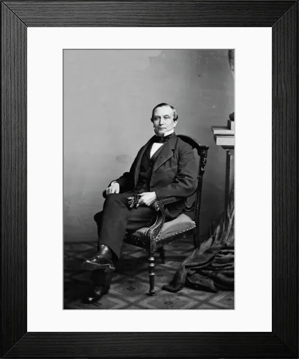 Framed Print : Philip Francis Thomas of Maryland, between 1855 and 1865. Creator: Unknown Framed Print : Philip Francis Thomas of Maryland, between 1855 and 1865. Creator: Unknown