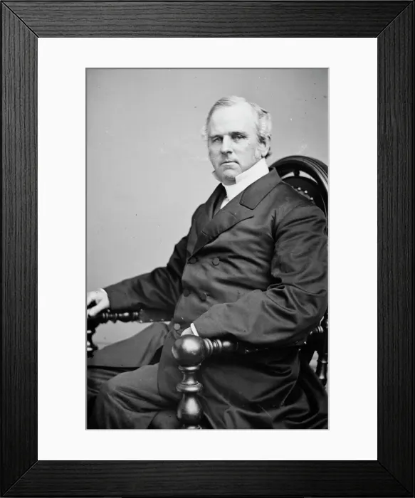 Framed Print : Rev. James, between 1855 and 1865. Creator: Unknown Framed Print : Rev. James, between 1855 and 1865. Creator: Unknown
