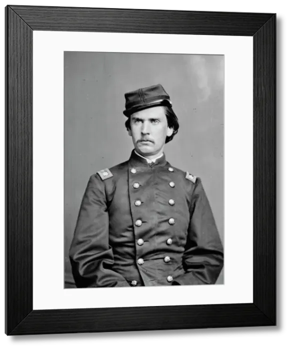 Framed Print : Colonel E. Olcott, US Army, between 1855 and 1865. Creator: Unknown Framed Print : Colonel E. Olcott, US Army, between 1855 and 1865. Creator: Unknown