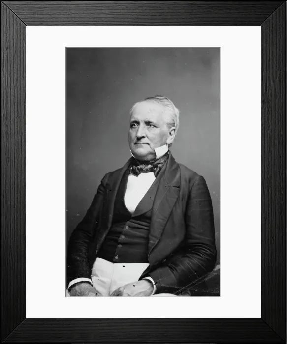 Framed Print : Solomon Foot, between 1855 and 1865. Creator: Unknown Framed Print : Solomon Foot, between 1855 and 1865. Creator: Unknown