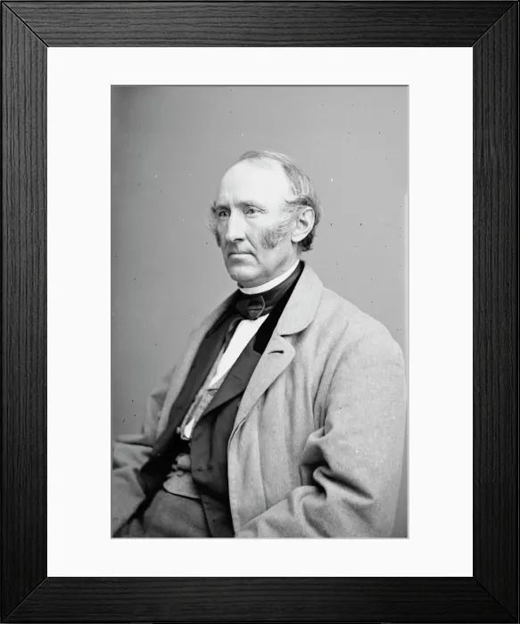 Framed Print : Wendell Phillips, between 1855 and 1865. Creator: Unknown Framed Print : Wendell Phillips, between 1855 and 1865. Creator: Unknown
