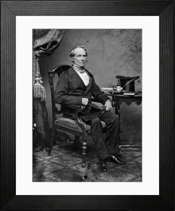 Framed Print : Baron von Grodt, between 1855 and 1865. Creator: Unknown Framed Print : Baron von Grodt, between 1855 and 1865. Creator: Unknown
