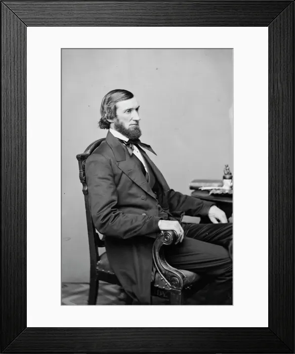Framed Print : T. D. Littlejohn, between 1855 and 1865. Creator: Unknown Framed Print : T. D. Littlejohn, between 1855 and 1865. Creator: Unknown
