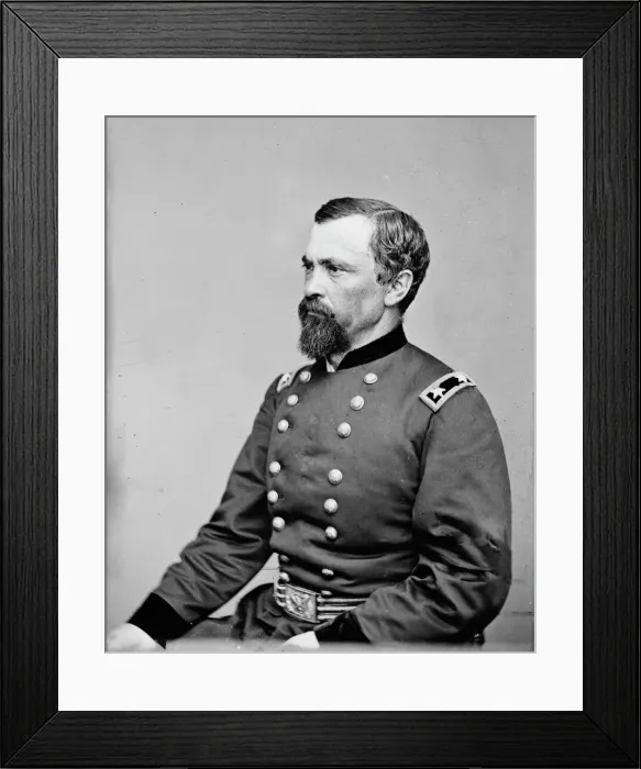 Framed Print : General William H. Emory, US Army, between 1855 and 1865. Creator: Unknown Framed Print : General William H. Emory, US Army, between 1855 and 1865. Creator: Unknown