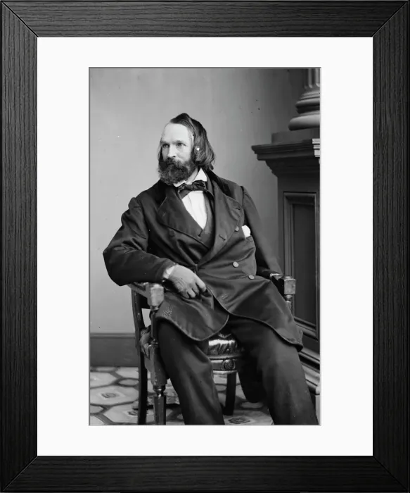 Framed Print : William Sidney Mount, between 1855 and 1865. Creator: Unknown Framed Print : William Sidney Mount, between 1855 and 1865. Creator: Unknown