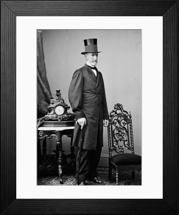 Framed Print : Gordon Newell Mott, between 1855 and 1865. Creator: Unknown Framed Print : Gordon Newell Mott, between 1855 and 1865. Creator: Unknown