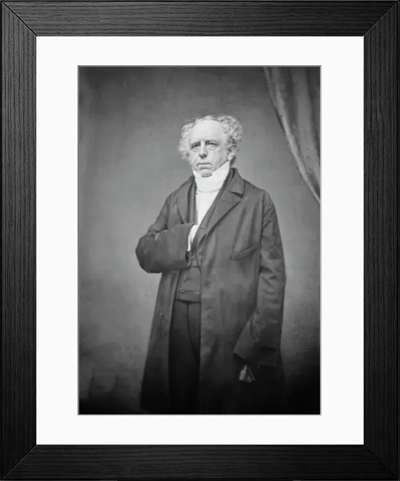 Framed Print : Rev. Taylor, between 1855 and 1865. Creator: Unknown Framed Print : Rev. Taylor, between 1855 and 1865. Creator: Unknown