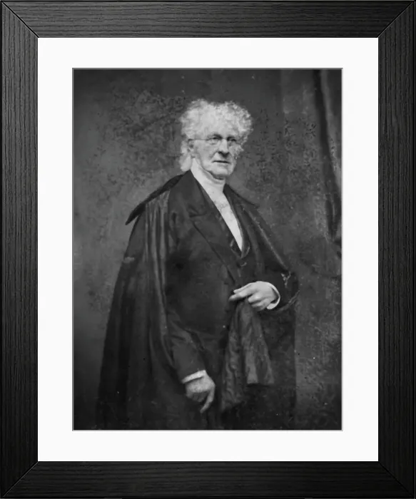 Framed Print : Rembrandt Peale, between 1855 and 1865. Creator: Unknown Framed Print : Rembrandt Peale, between 1855 and 1865. Creator: Unknown