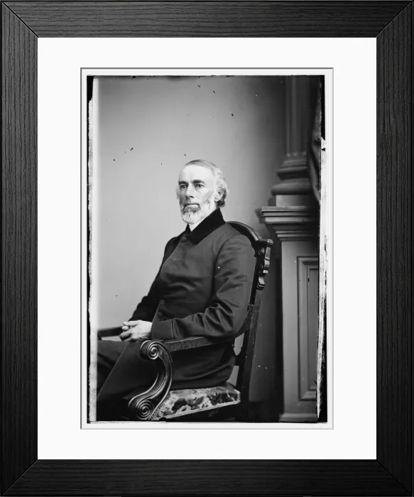 Framed Print : Rev. A. B. Patterson, between 1855 and 1865. Creator: Unknown Framed Print : Rev. A. B. Patterson, between 1855 and 1865. Creator: Unknown