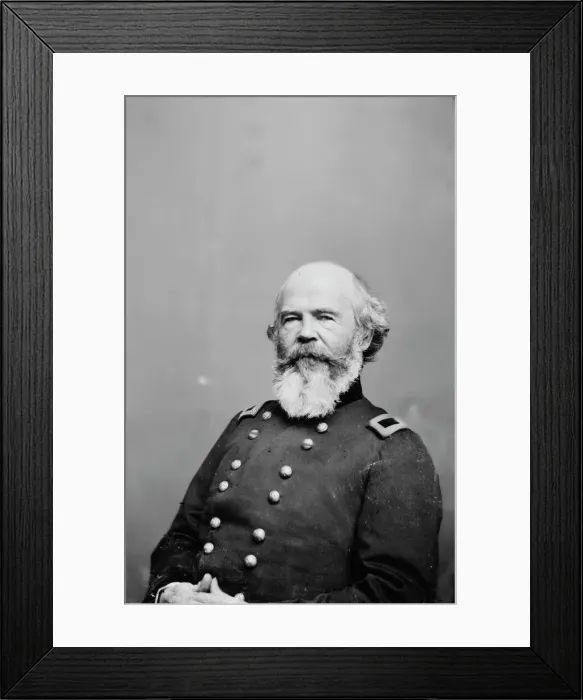 Framed Print : General Napoleon Bonaparte Buford, US Army, between 1855 and 1865. Creator: Unknown Framed Print : General Napoleon Bonaparte Buford, US Army, between 1855 and 1865. Creator: Unknown