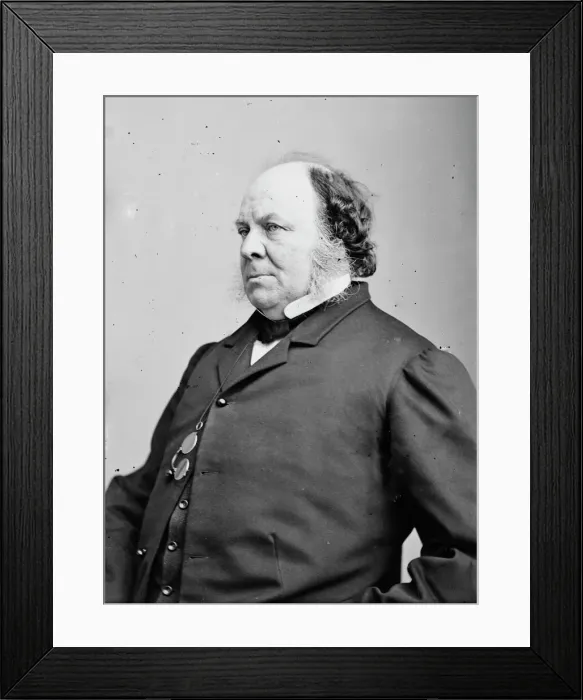 Framed Print : John Gilbert, between 1855 and 1865. Creator: Unknown Framed Print : John Gilbert, between 1855 and 1865. Creator: Unknown