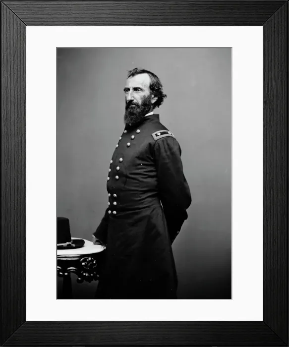 Framed Print : General John A. McClernand, between 1855 and 1865. Creator: Unknown Framed Print : General John A. McClernand, between 1855 and 1865. Creator: Unknown