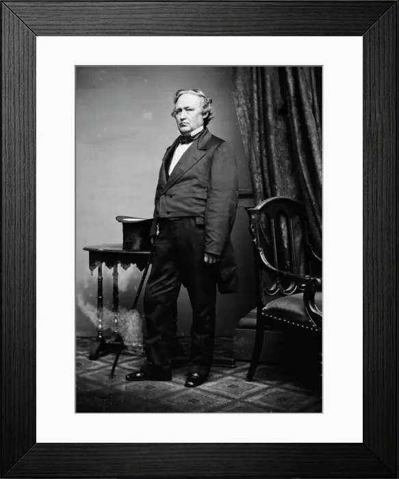 Framed Print : Judge A. D. Smith, between 1855 and 1865. Creator: Unknown Framed Print : Judge A. D. Smith, between 1855 and 1865. Creator: Unknown