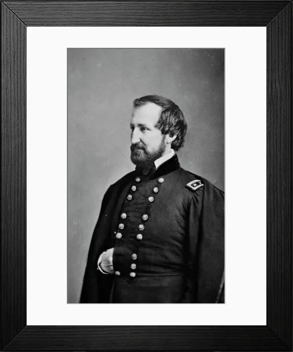 Framed Print : General William Starke Rosecrans, between 1855 and 1865. Creator: Unknown Framed Print : General William Starke Rosecrans, between 1855 and 1865. Creator: Unknown