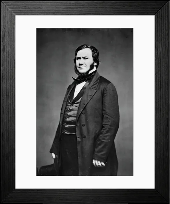Framed Print : John Adams Gilmer of North Carolina, between 1855 and 1865. Creator: Unknown Framed Print : John Adams Gilmer of North Carolina, between 1855 and 1865. Creator: Unknown