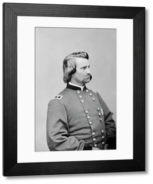 Framed Print : General John A. Logan, between 1855 and 1865. Creator: Unknown Framed Print : General John A. Logan, between 1855 and 1865. Creator: Unknown