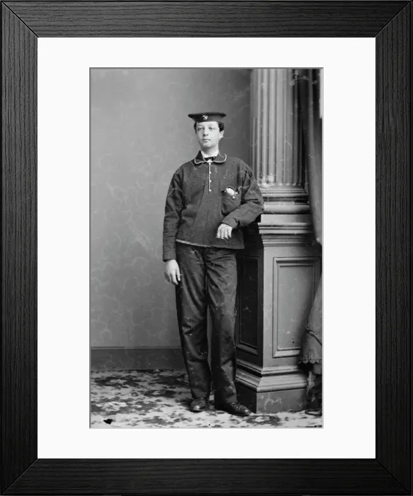 Framed Print : De Joinville [sic], between 1855 and 1865. Creator: Unknown