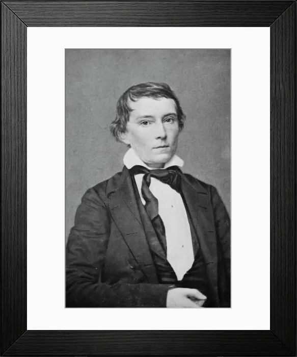 Framed Print : Alexander Hamilton Stephens, between 1855 and 1865. Creator: Unknown Framed Print : Alexander Hamilton Stephens, between 1855 and 1865. Creator: Unknown