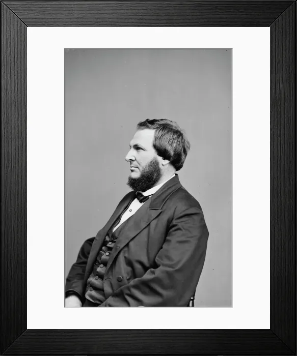 Framed Print : Judge S. F. Miller, between 1855 and 1865. Creator: Unknown Framed Print : Judge S. F. Miller, between 1855 and 1865. Creator: Unknown