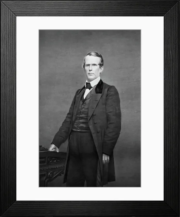 Framed Print : Thomas Amos Rogers Nelson of Tennessee, between 1855 and 1865. Creator: Unknown Framed Print : Thomas Amos Rogers Nelson of Tennessee, between 1855 and 1865. Creator: Unknown