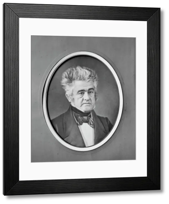 Framed Print : William Christian Bouck, between 1855 and 1865. Creator: Unknown Framed Print : William Christian Bouck, between 1855 and 1865. Creator: Unknown