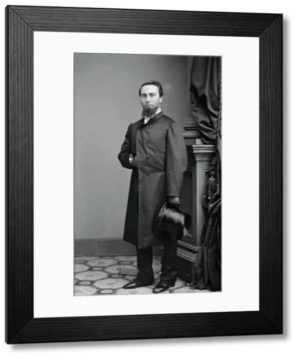 Framed Print : Rev. Harris, between 1855 and 1865. Creator: Unknown Framed Print : Rev. Harris, between 1855 and 1865. Creator: Unknown