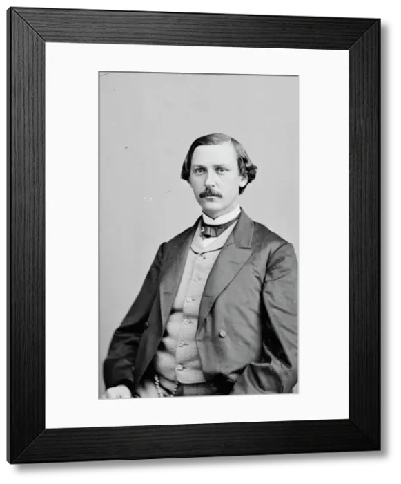 Framed Print : Andrew Jackson Rogers of New Jersey, between 1855 and 1865. Creator: Unknown Framed Print : Andrew Jackson Rogers of New Jersey, between 1855 and 1865. Creator: Unknown
