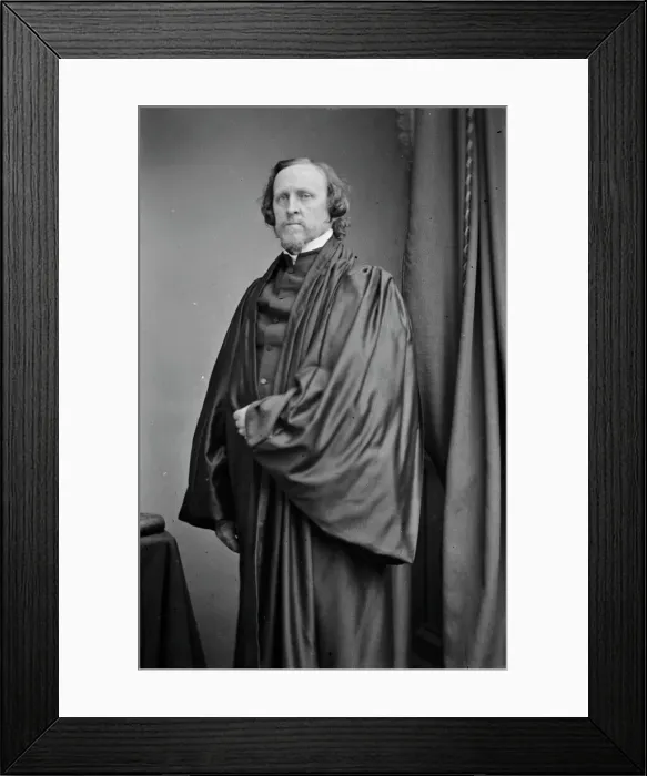 Framed Print : Rev. Abram Dunn Gillette, between 1855 and 1865. Creator: Unknown Framed Print : Rev. Abram Dunn Gillette, between 1855 and 1865. Creator: Unknown