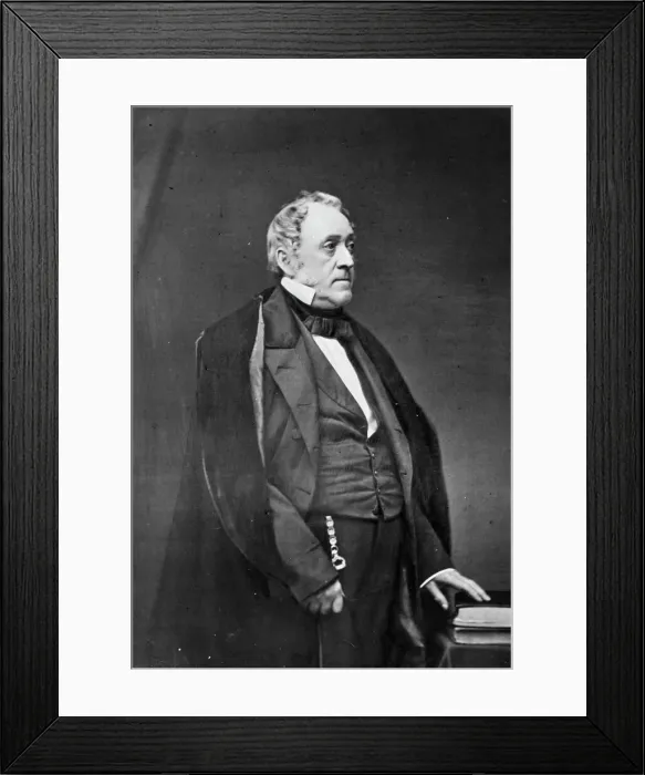 Framed Print : Dr. Valentine Mott, between 1855 and 1865. Creator: Unknown Framed Print : Dr. Valentine Mott, between 1855 and 1865. Creator: Unknown