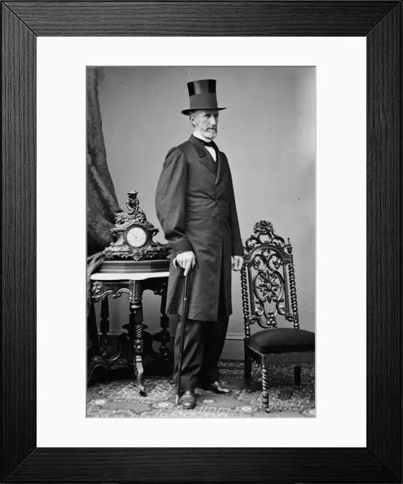 Framed Print : Gordon Newell Mott, between 1855 and 1865. Creator: Unknown Framed Print : Gordon Newell Mott, between 1855 and 1865. Creator: Unknown