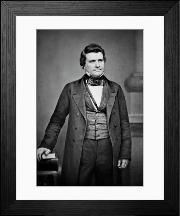 Framed Print : Judge Amosa Parker of N. Y. between 1855 and 1865. Creator: Unknown Framed Print : Judge Amosa Parker of N. Y. between 1855 and 1865. Creator: Unknown