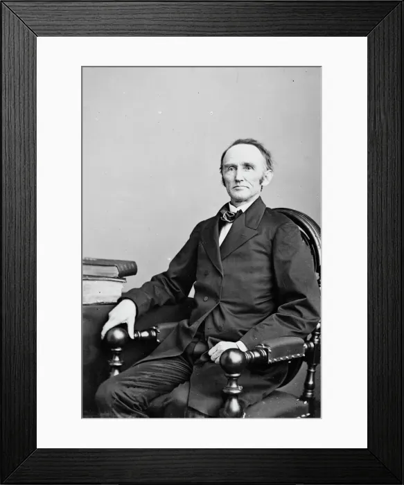 Framed Print : Montgomery Blair, between 1855 and 1865. Creator: Unknown