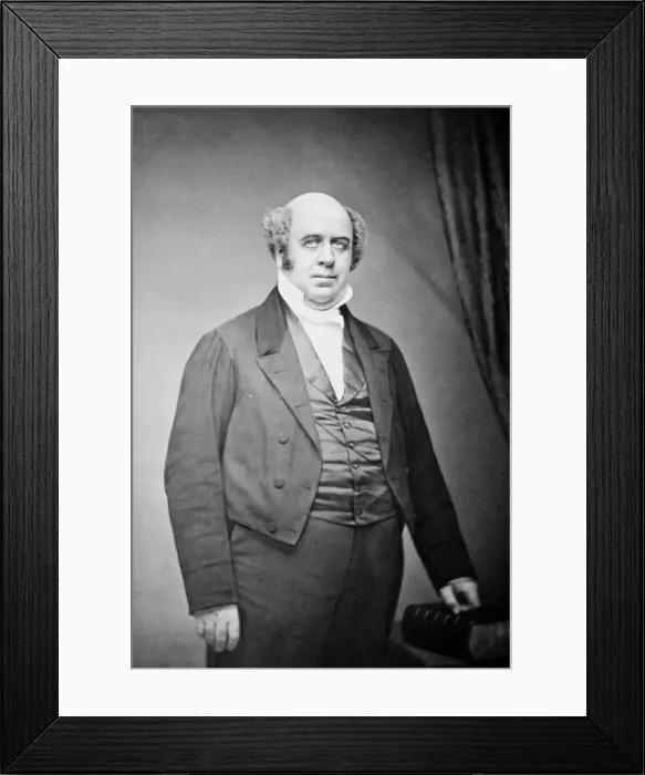 Framed Print : Rev. Peasti, between 1855 and 1865. Creator: Unknown Framed Print : Rev. Peasti, between 1855 and 1865. Creator: Unknown